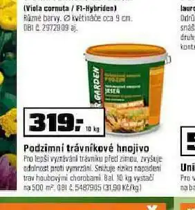 OBI Podzimní trávníkové hnojivo nabídka