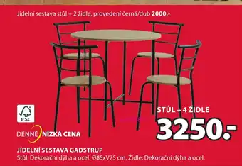 JÍDELNÍ SESTAVA GADSTRUP