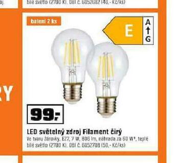 OBI Led světelný zdroj nabídka