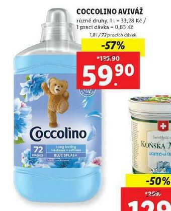 Lidl Coccolino aviváž nabídka