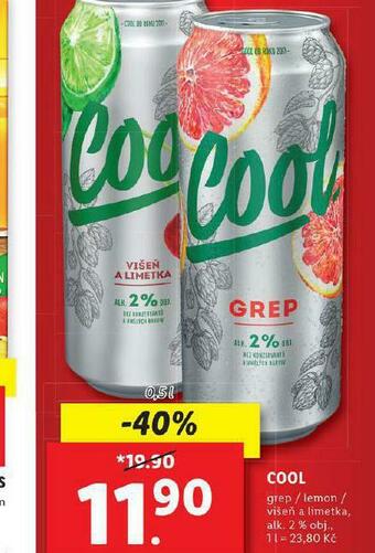Lidl Cool nabídka