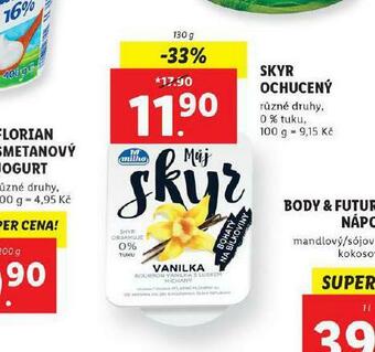 Lidl Skyr ochucený nabídka