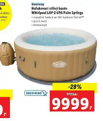 Lidl Nafukovací vířivý bazén nabídka