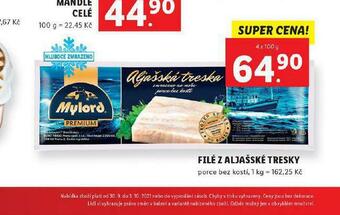 Lidl Filé z lajašské tresky nabídka