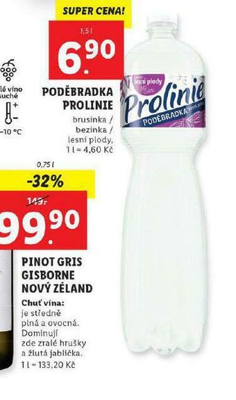 Lidl Poděbradka prolinie nabídka