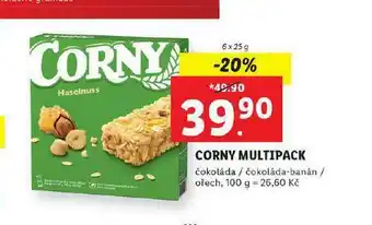 Lidl Corny multipack nabídka