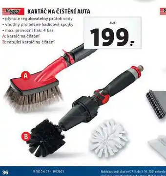 Lidl Kartáč na čištštění auta nabídka