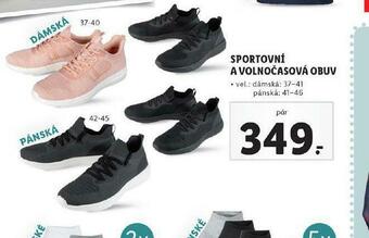 Lidl Sportovní a volnočasová obuv nabídka