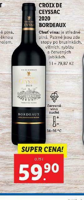 Croix de ceyssac 2020 bordeaux