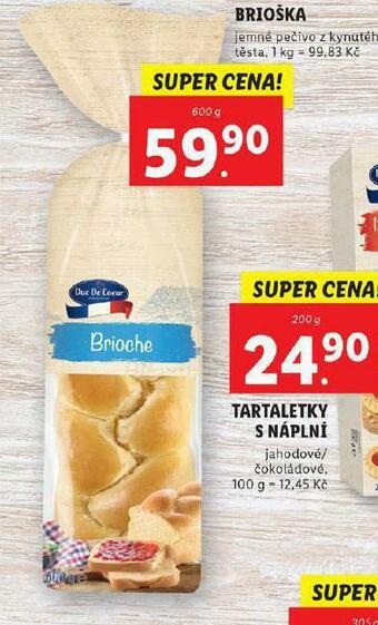 Lidl Brioška nabídka