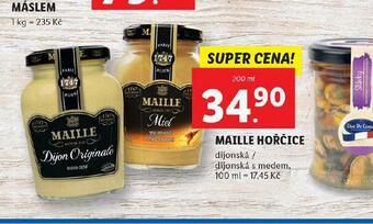 Lidl Maille hořčice nabídka