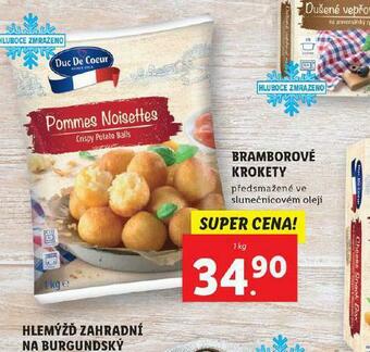 Lidl Bramborové krokety nabídka