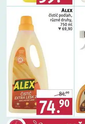 Rossmann Alex čistič na podlahy nabídka