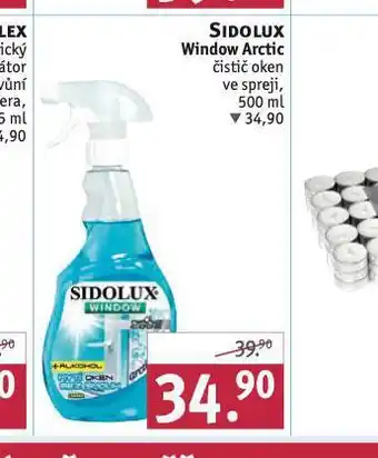 Rossmann Sidolux windows arctic čistič oken ve spreji nabídka
