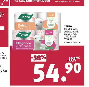 Rossmann Tento toaletní papír nabídka