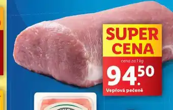 Lidl Vepřová pečeně nabídka