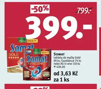 Rossmann Somat tablety do myčky nabídka