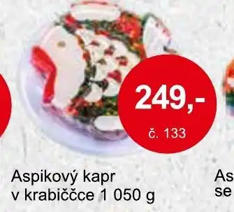 Aspikový kapr v krabiččce 1 050 g