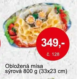 Konzum Obložená mísa sýrová 800 g (33x23 cm) nabídka