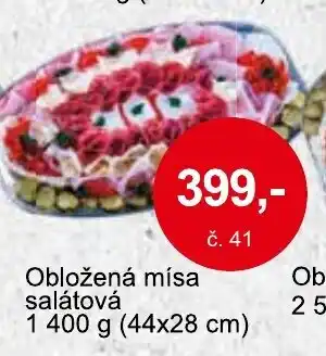 Konzum Obložená mísa salátová 1 400g nabídka