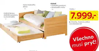 Kika Nábytek POSTEL, PLOCHA LŮŽKA CCA 90X200 CM nabídka