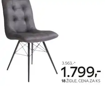 Kika Nábytek ŽIDLE, CENA ZA KS nabídka