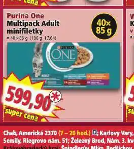 Norma Purina one minifiletky pro kočky nabídka