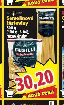 Norma Semolinové těstoviny nabídka