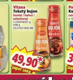 Norma Vitana tekutý bujon nabídka