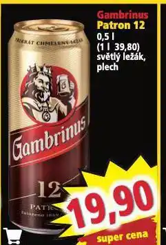 Norma Pivo gambrinus nabídka