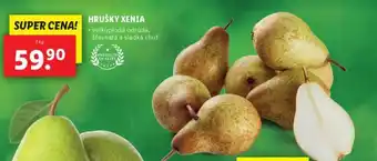 Lidl Hrušky nabídka