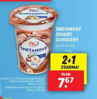 Lidl Smetanový jogurt ochucený nabídka