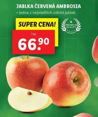 Lidl Jablka nabídka
