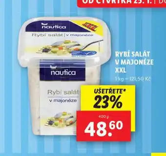 Lidl Rybí salát v majonéze nabídka