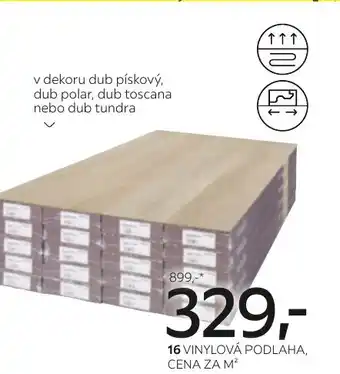 VINYLOVÁ PODLAHA, CENA ZA M²