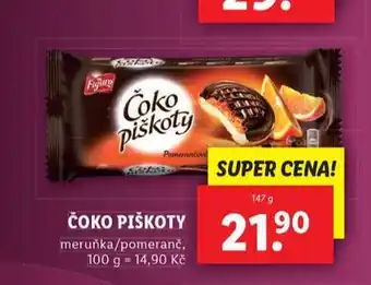 Lidl Čoko piškoty nabídka