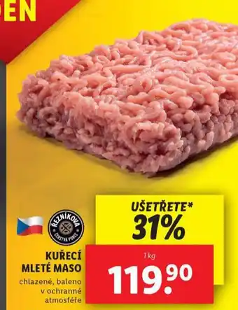 Lidl Kuřecí mleté maso nabídka