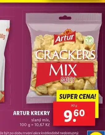 Lidl Artur krekry nabídka