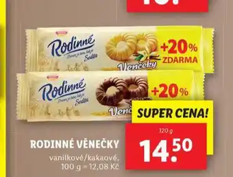 Lidl Rodinné věnečky nabídka