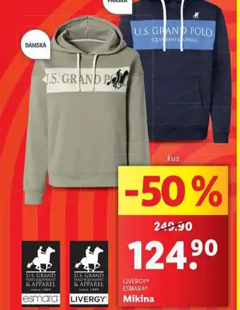 Lidl Mikina nabídka