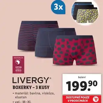 Lidl Boxerky nabídka