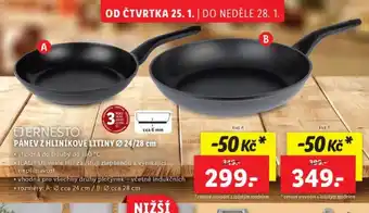 Lidl Pánev z hliníkové litiny nabídka