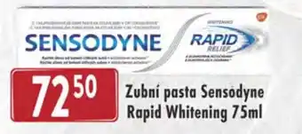 Qanto Zubní pasta Sensodyne Rapid Whitening 75ml nabídka