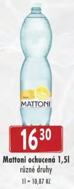 Qanto Mattoni ochucená 1,5L nabídka