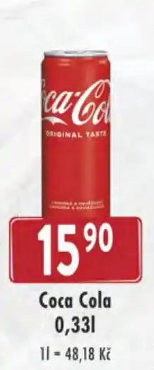 Qanto Coca Cola 0,33L nabídka