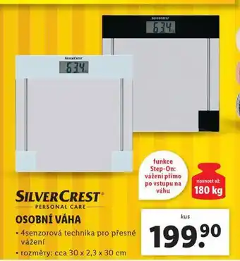 Lidl Osobní váha nabídka
