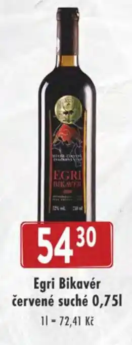 Qanto Egri Bikavér červené suché 0,75L nabídka