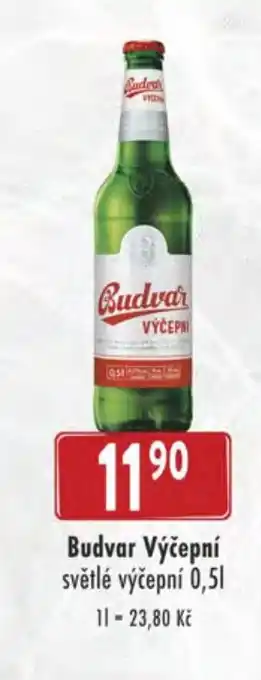 Qanto Budvar Výčepní světlé výčepní 0,5L nabídka