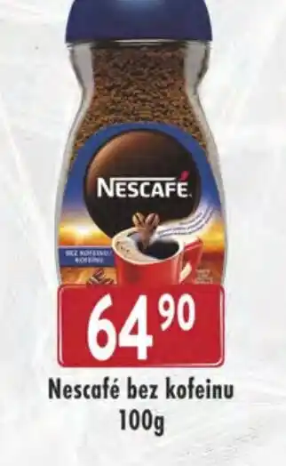 Nescafé bez kofeinu 100g