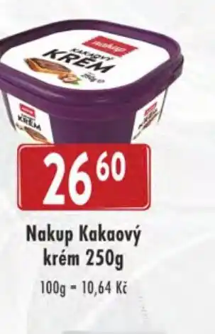 Qanto Nakup Kakaový krém 250g nabídka
